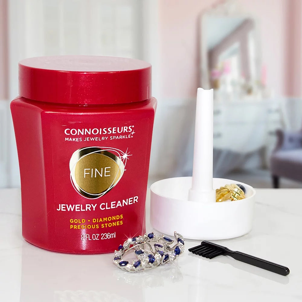 Fine Jewelry Cleaner for Cleaning Gold, Platinum, Diamonds and Precious Gemstones